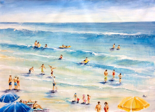 "Beach I" by Farrell Douglas, size 60w x 40h