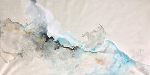 "Delicate Flow" by  Rikki Drotar, size 100w x 50h