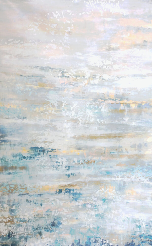 "Sunrise at the Shore" by Alexys Henry, size 60w x 96h