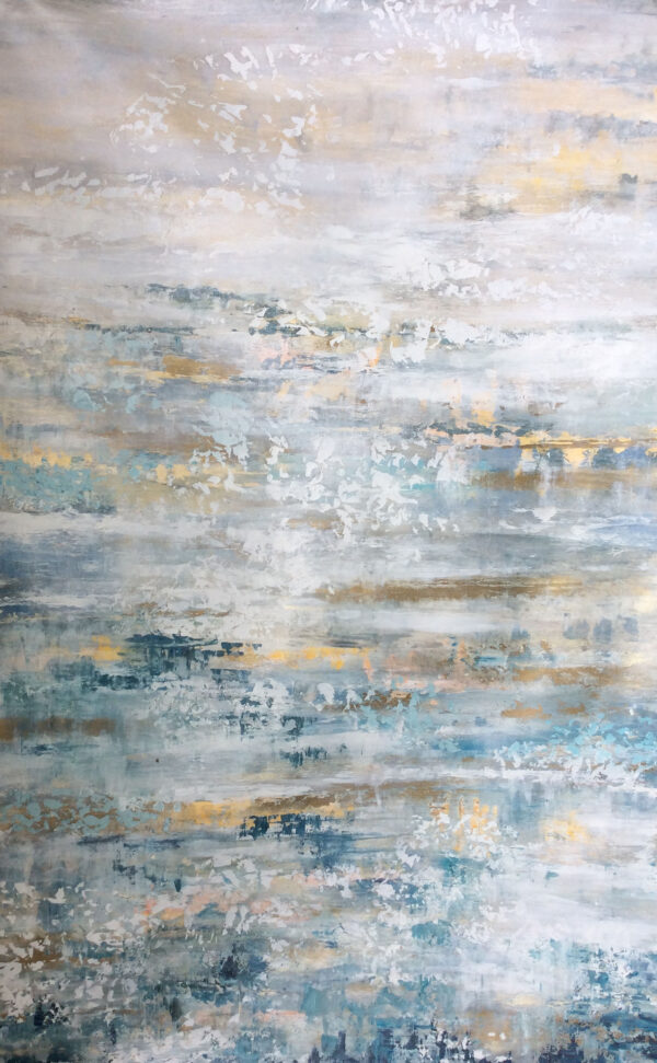 "Sunrise at the Shore" by Alexys Henry, size 60w x 96h