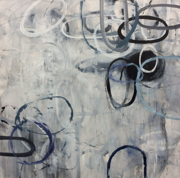 "Circular Movement" by Jodi Maas, size 50w x 50h