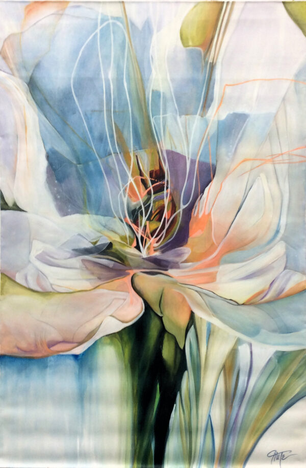 "Petal Abstract" by Patricia Chute, size 40w x 60h