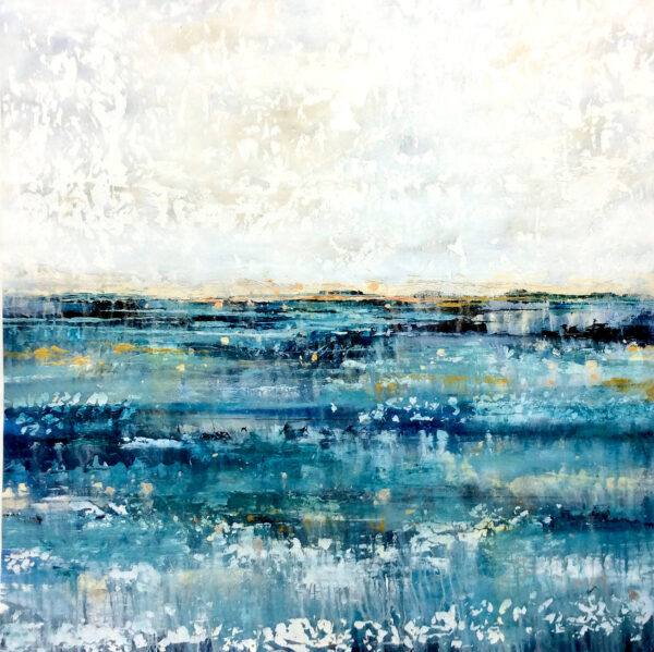"Waterworld Dreaming" by Alexys Henry, size 60w x 60h