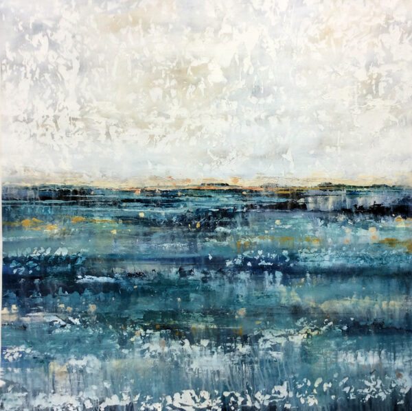 "Waterworld Dreaming" by Alexys Henry, size 60w x 60h