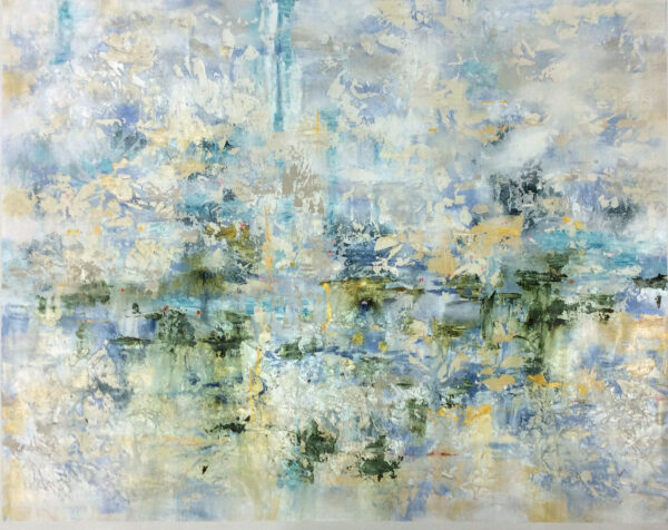 "Water World IX" by Alexys Henry, size 80 x 60