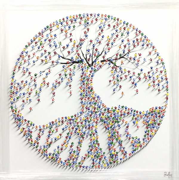 "Tree of Life" by Bartus, size 40"w x 40"h