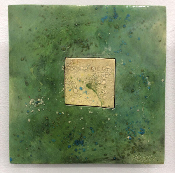 "Square Tile" by Naira Barseghian, size 13w x 13h