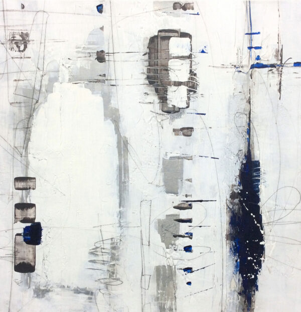 "Pen Dabble ll" by Joshua Schicker, size 30x30"