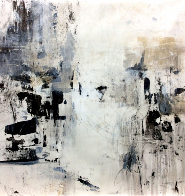 "Time and Space Begins" by Jodi Maas, size 60x60"