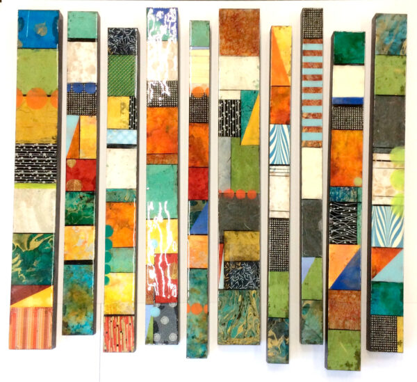 "Totems" by Tiersky, Set of 10 Panels