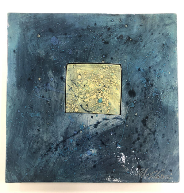 "Square Tile" by Naira Barseghian, size 13w x 13h