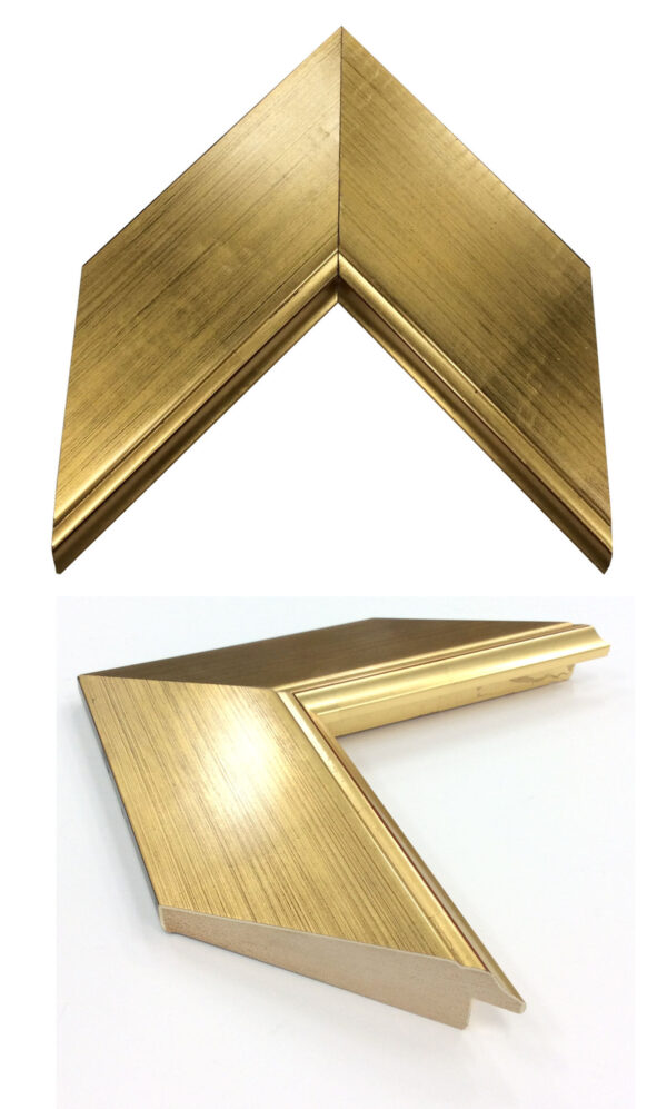 DC8876, Brushed Gold, 3"