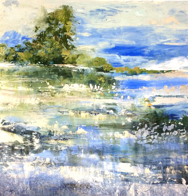 "Grove on the Horizon" by Alexys Henry, size 60x60"