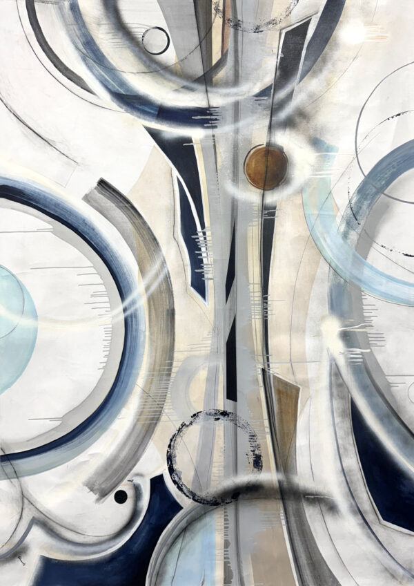 "Curious Nature" by Sydney Edmunds, size 50" x 70"