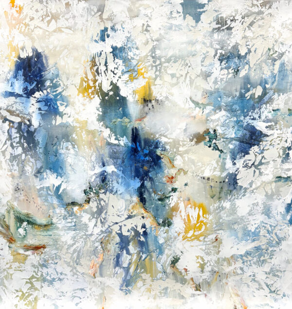 "Waterworld VII" by Alexys Henry, size 60" x 60"