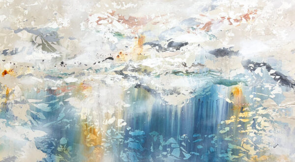 "Coastal Reach" by Alexys Henry, size 40" x 70"