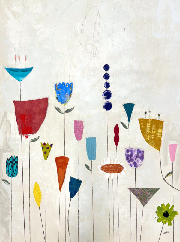 "Grounded Up" by Clayton Rabo, size 40" x 50"